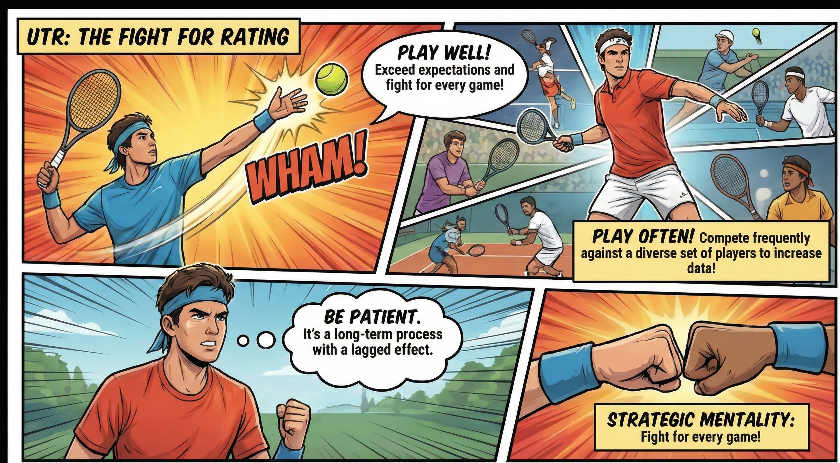 How To Improve UTR Rating