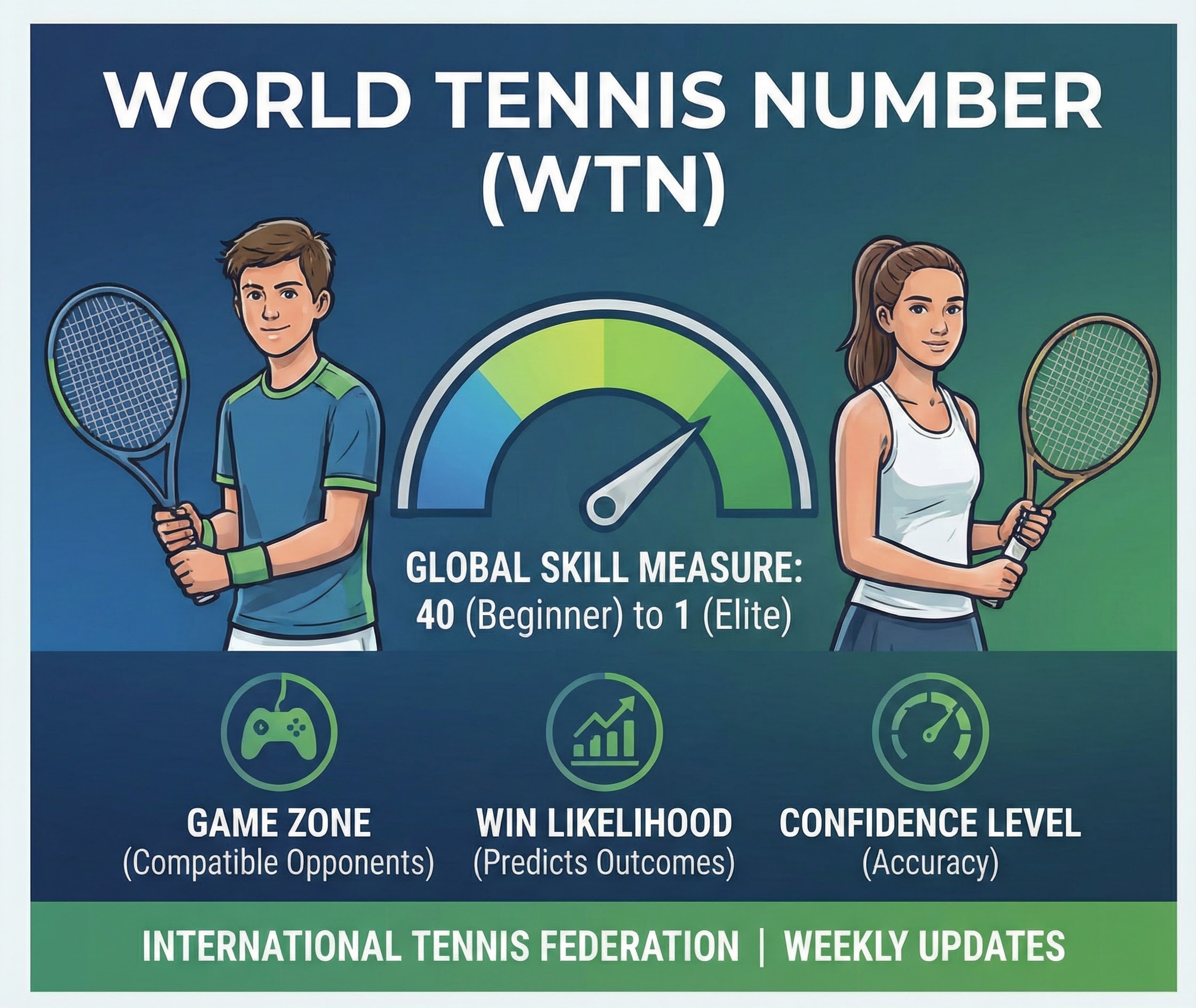 WTN World Tennis Number Explained